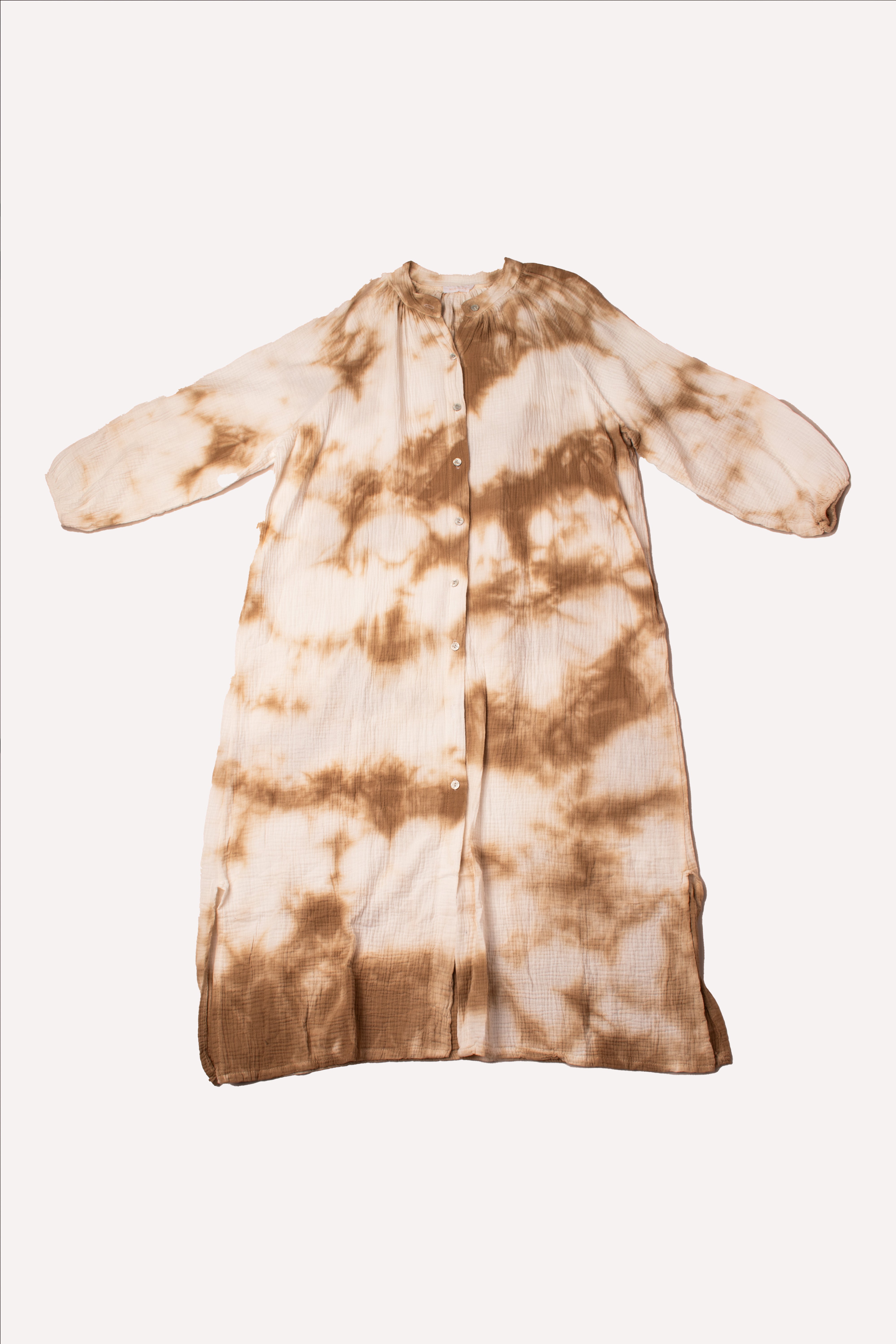 EP LUXURY TUNICA TIE DYE ITALY CAMEL