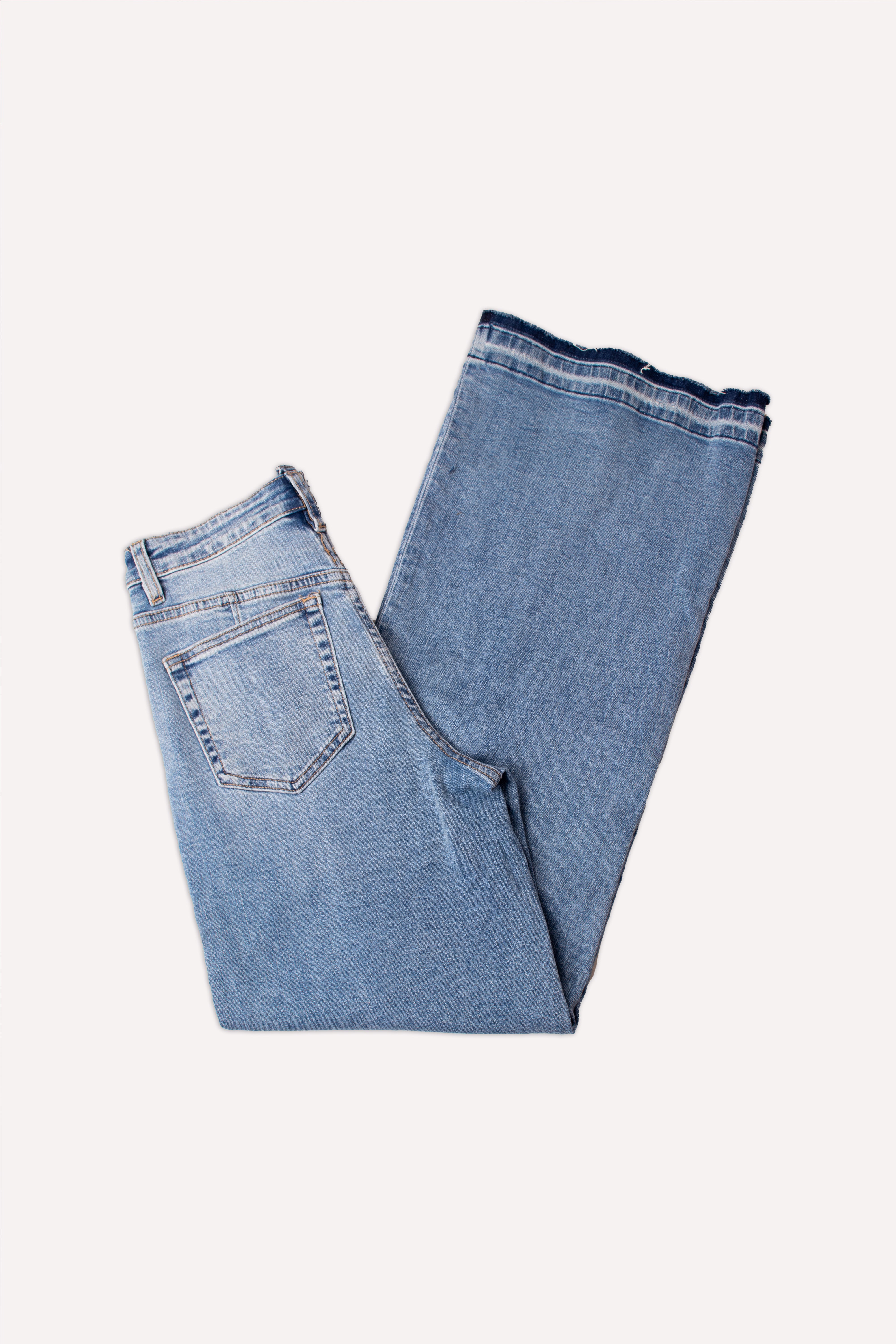 JEANS FLYING MONKEY SUPER HIGH RISE SEAM WIDE