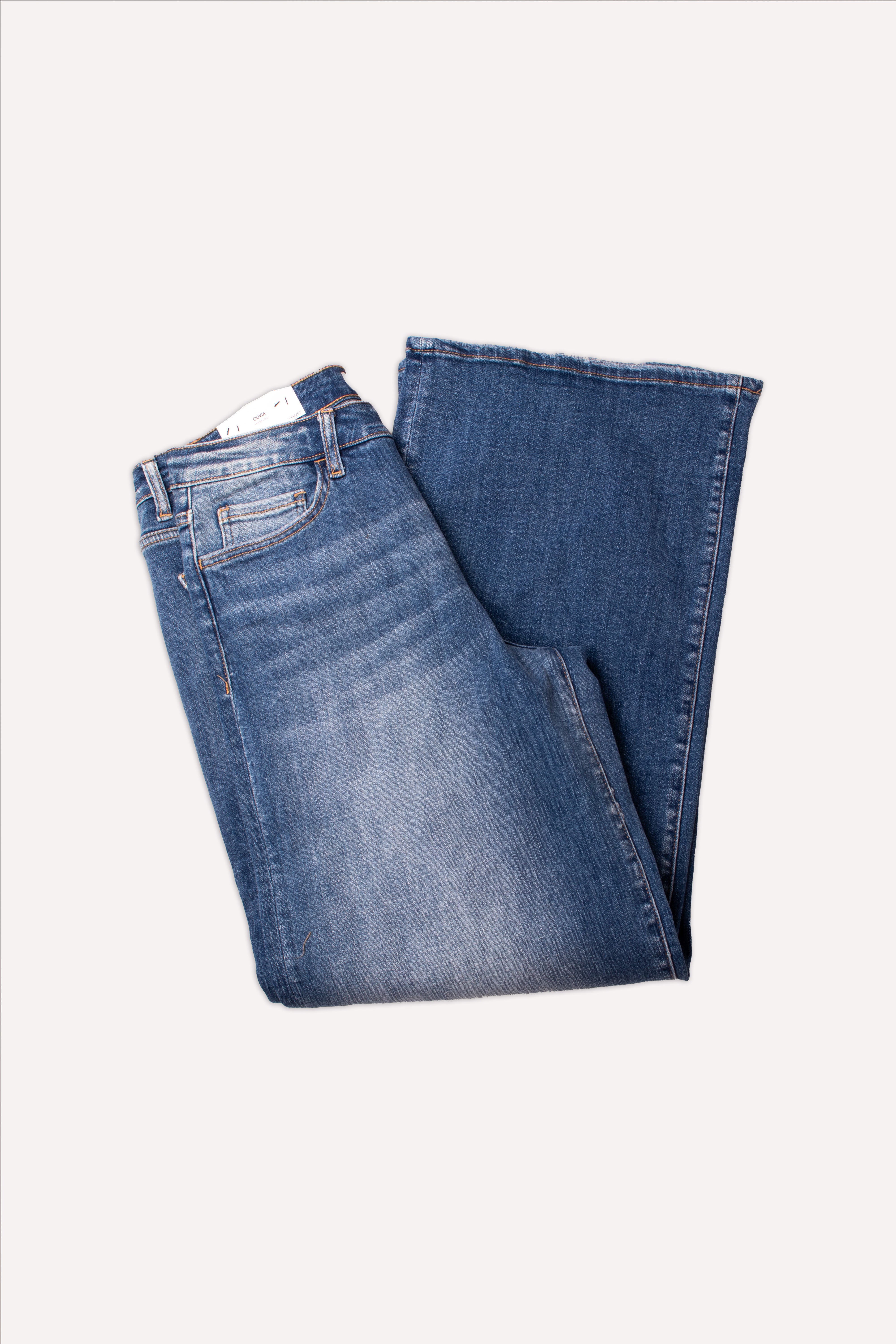 JEANS HIGH RISE TROUSER WIDE LEG