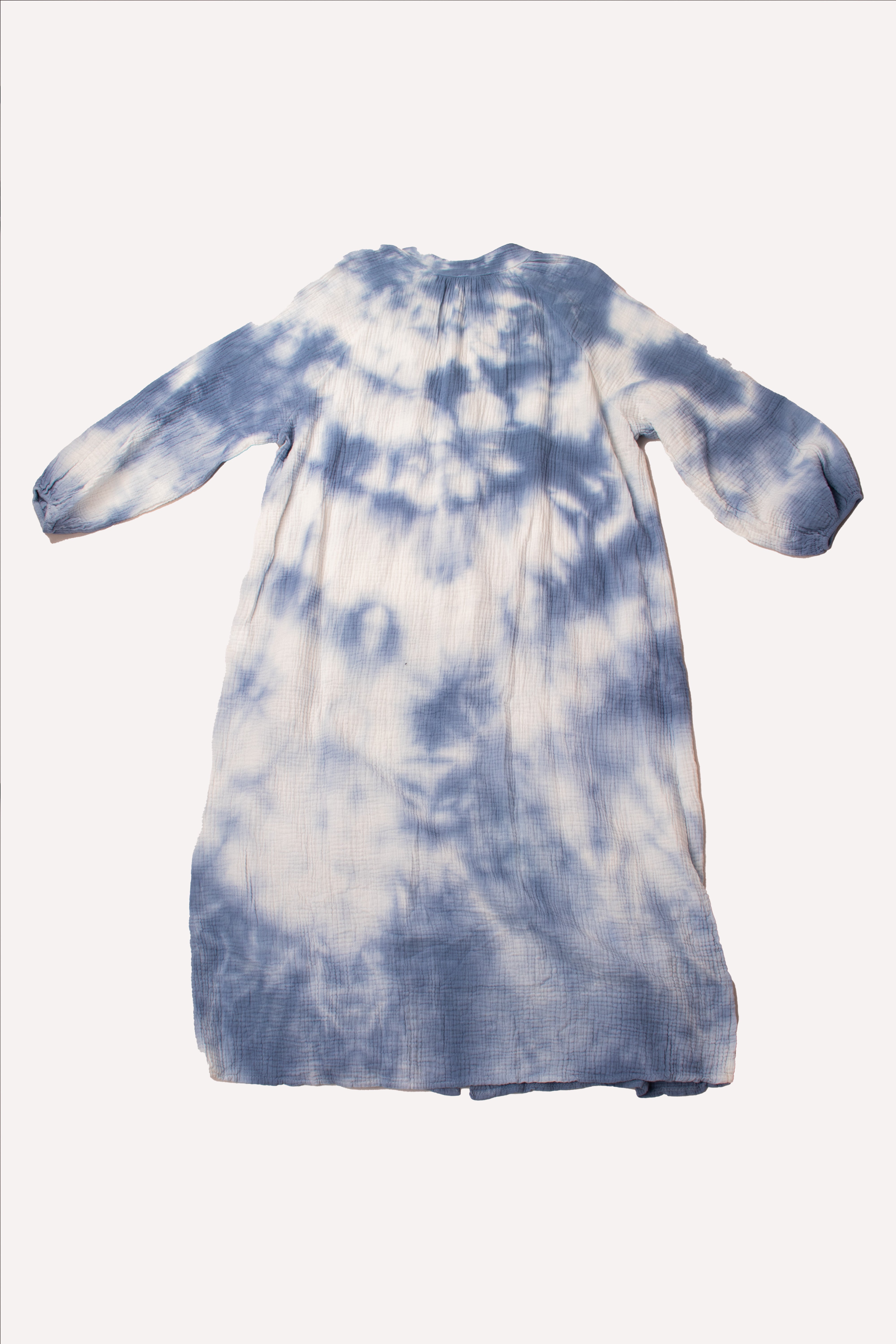 EP LUXURY TUNICA TIE DYE ITALY DENIM