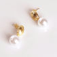 ARETES PERLA COLGANTE