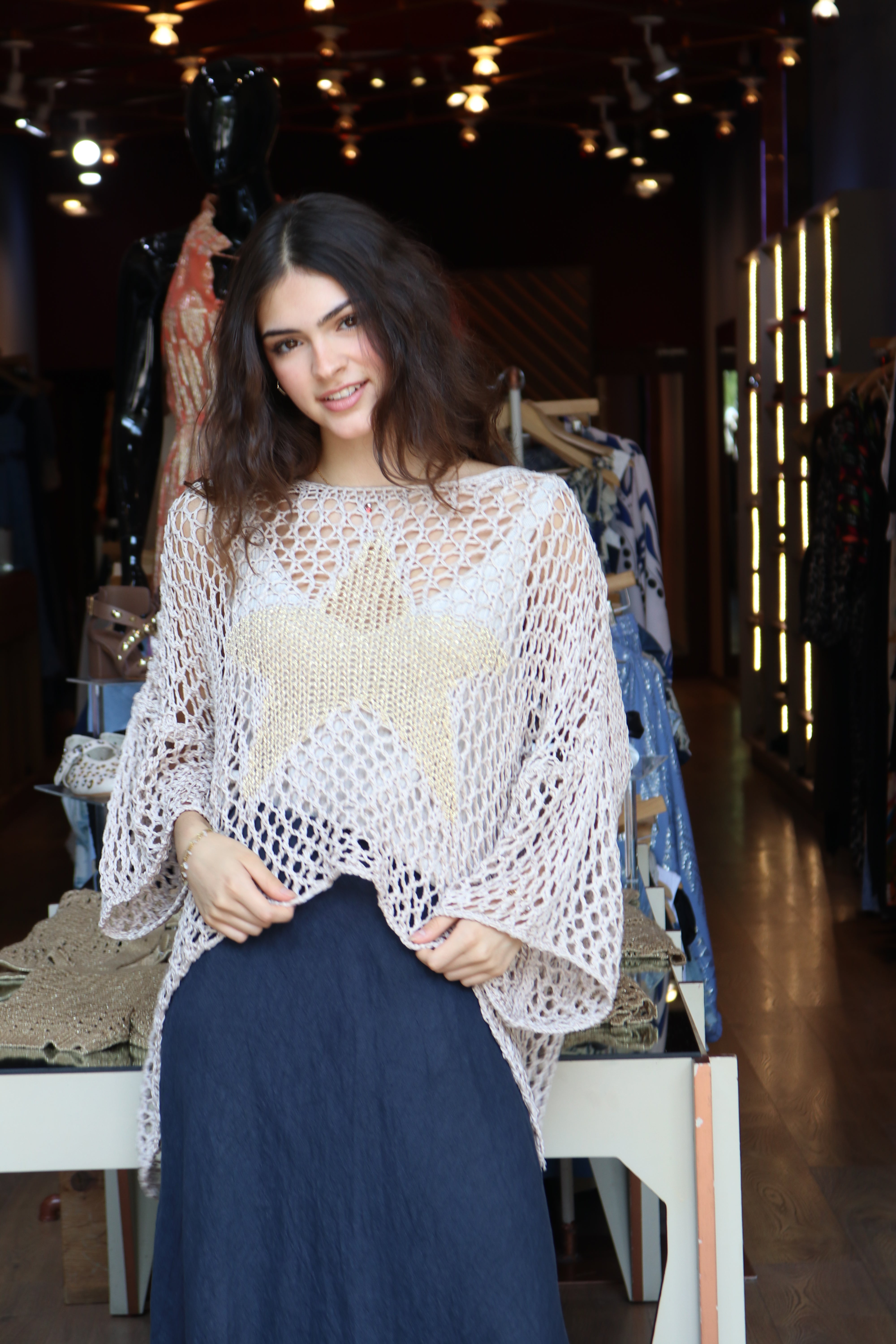EP LUXURY ITALY BLUSA RED STAR