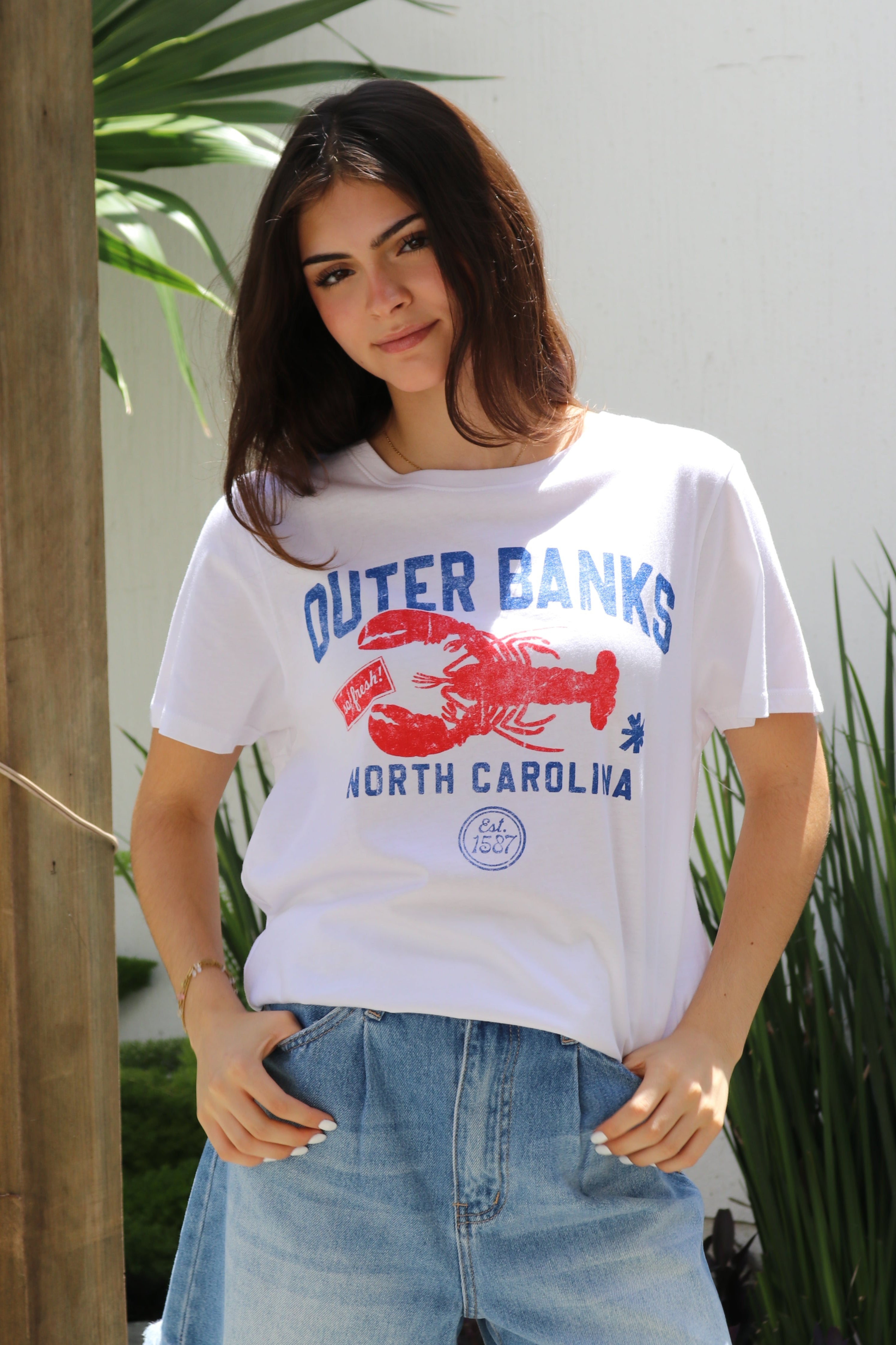 CAMISETA OUTERBANKS LOBSTER