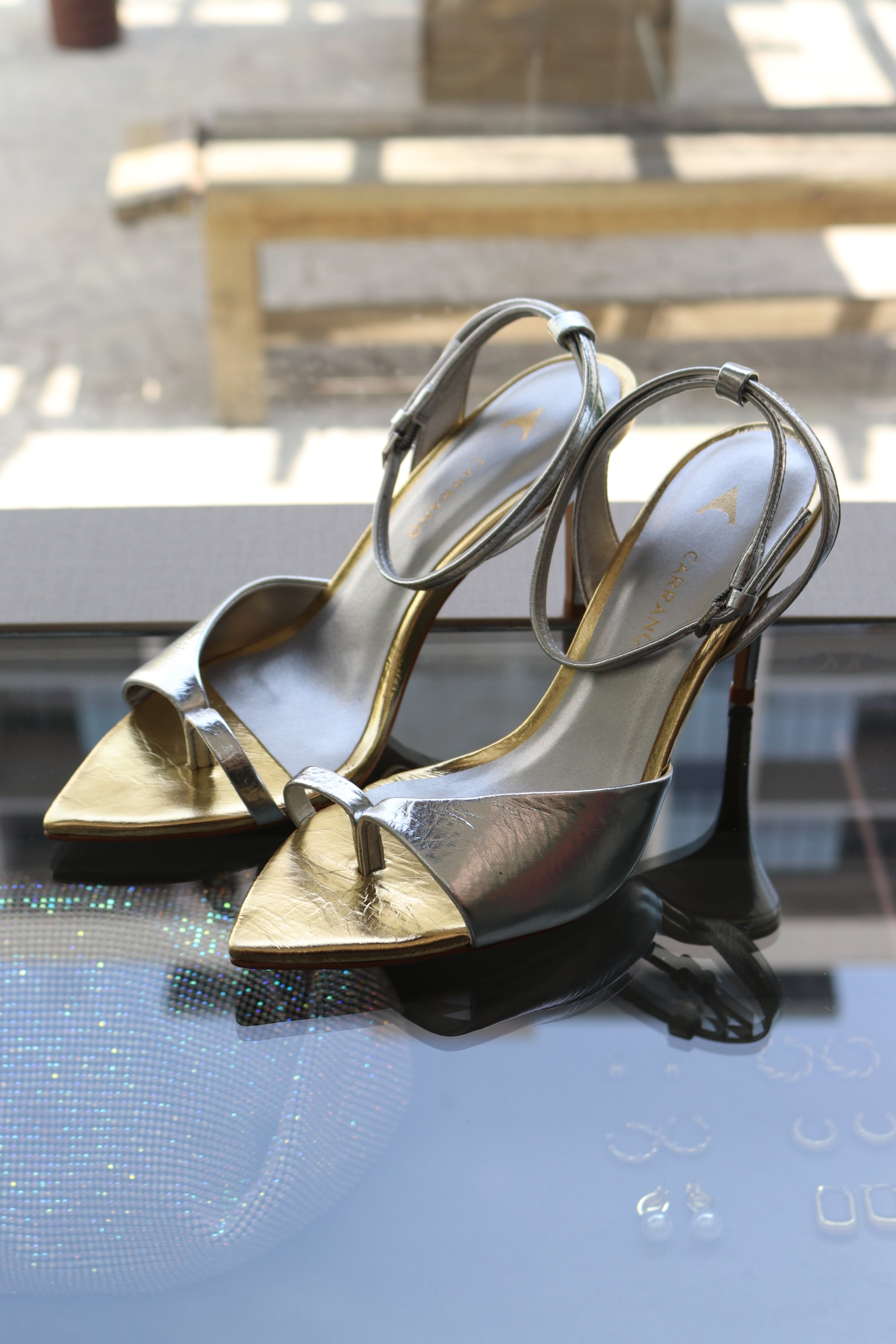 CARRANO STILETTO SILVER/GOLD