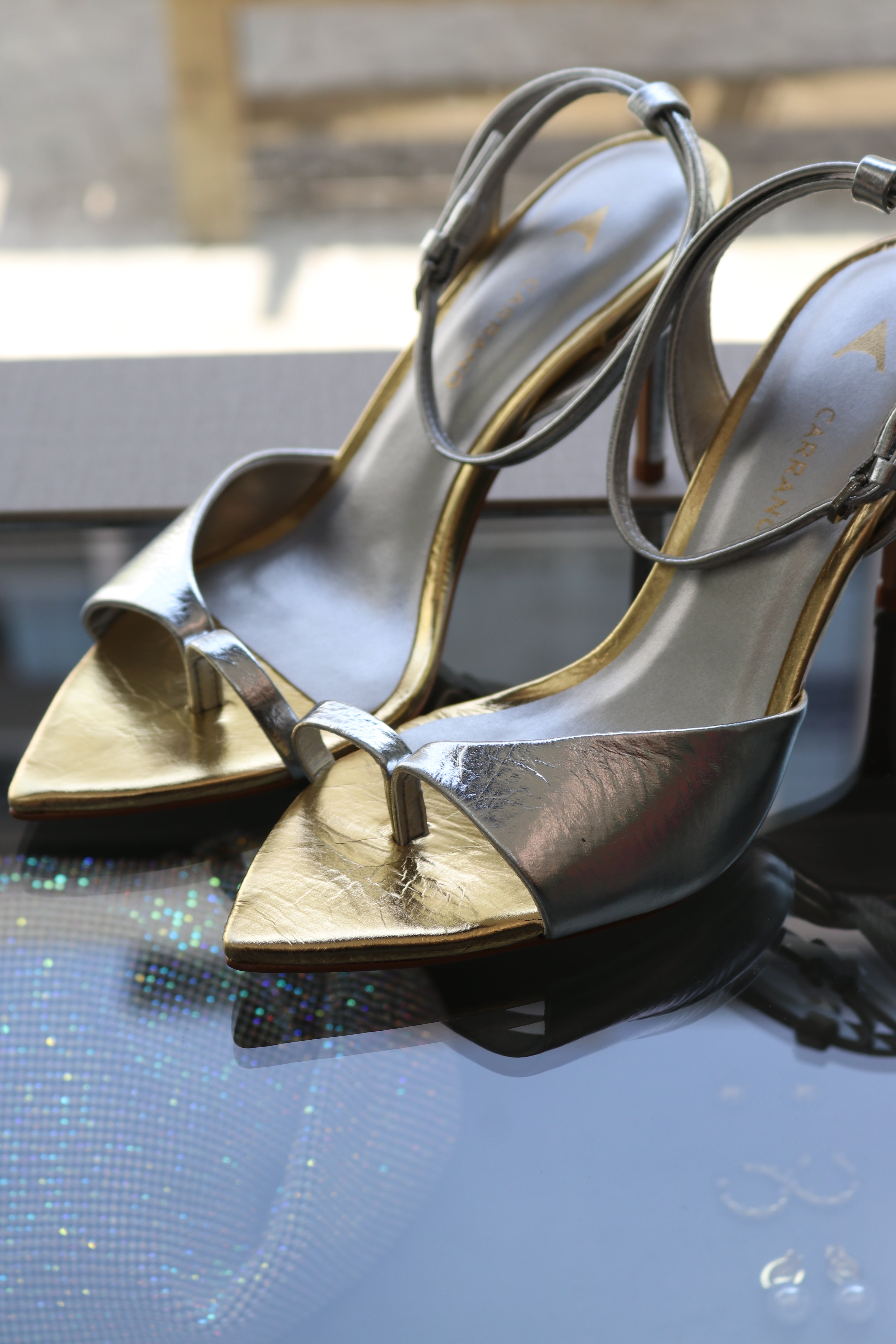 CARRANO STILETTO SILVER/GOLD