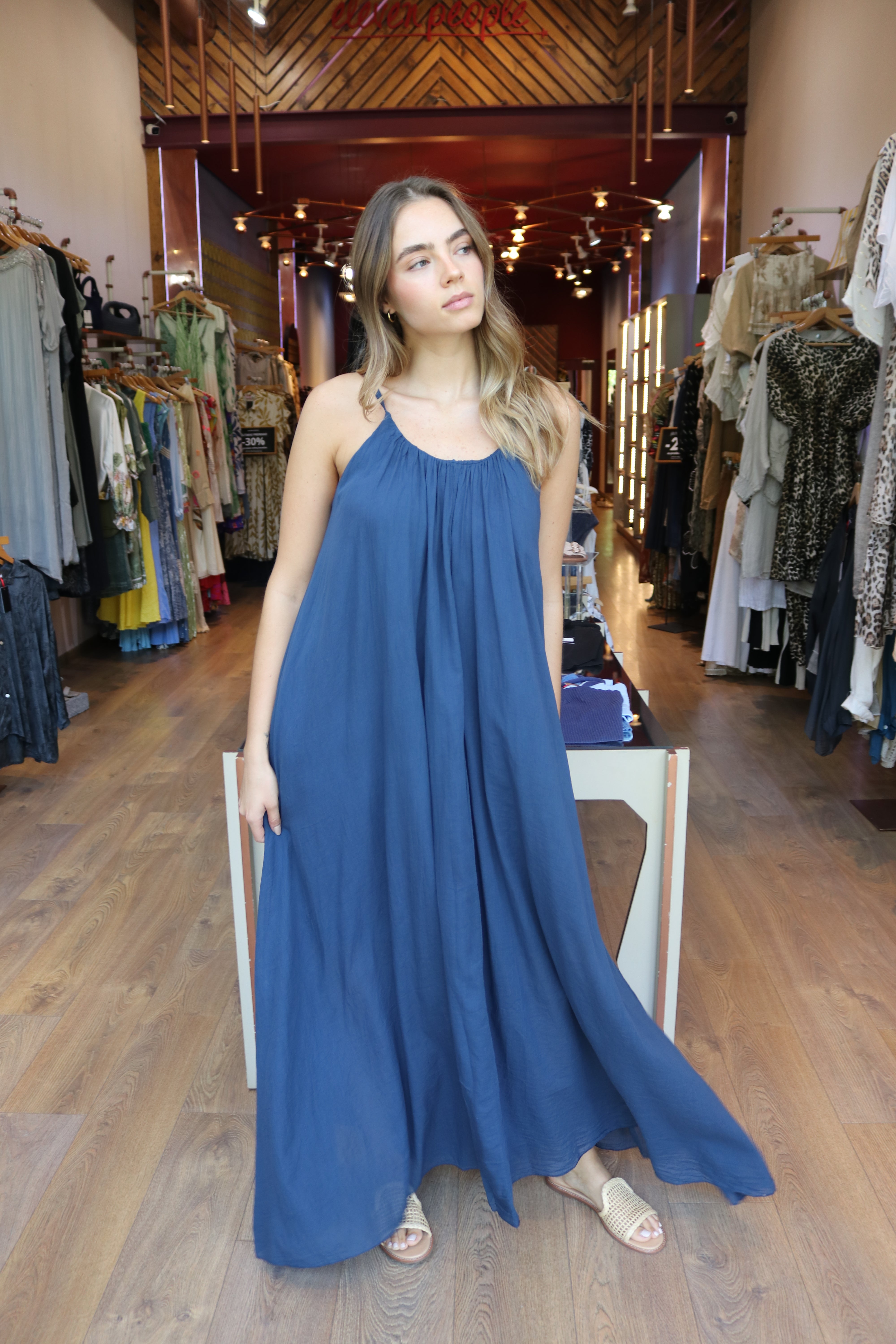 EP LUXURY ITALY MAXI VESTIDO GASA