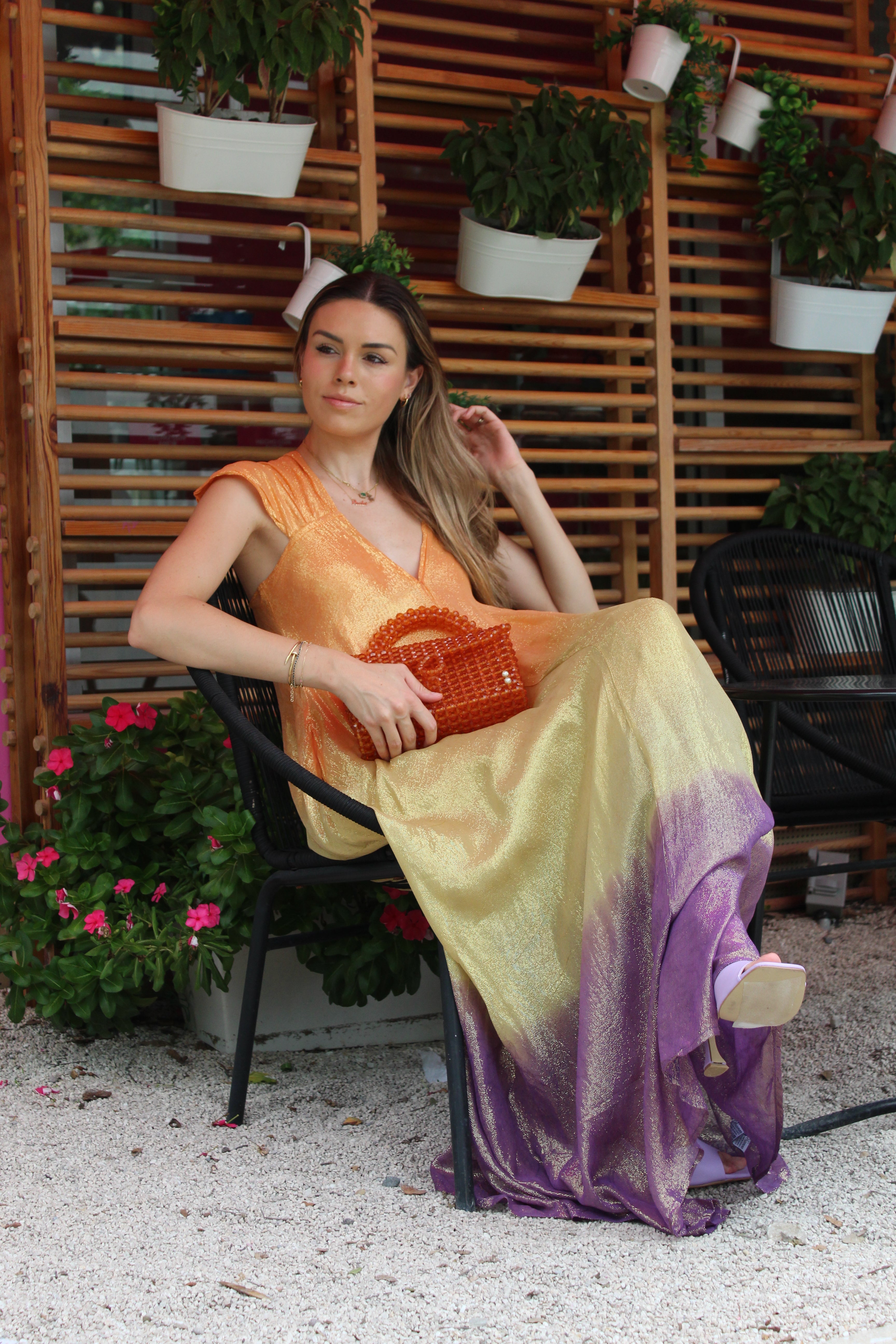 EP LUXURY PARIS VESTIDO ALICE NARANJA