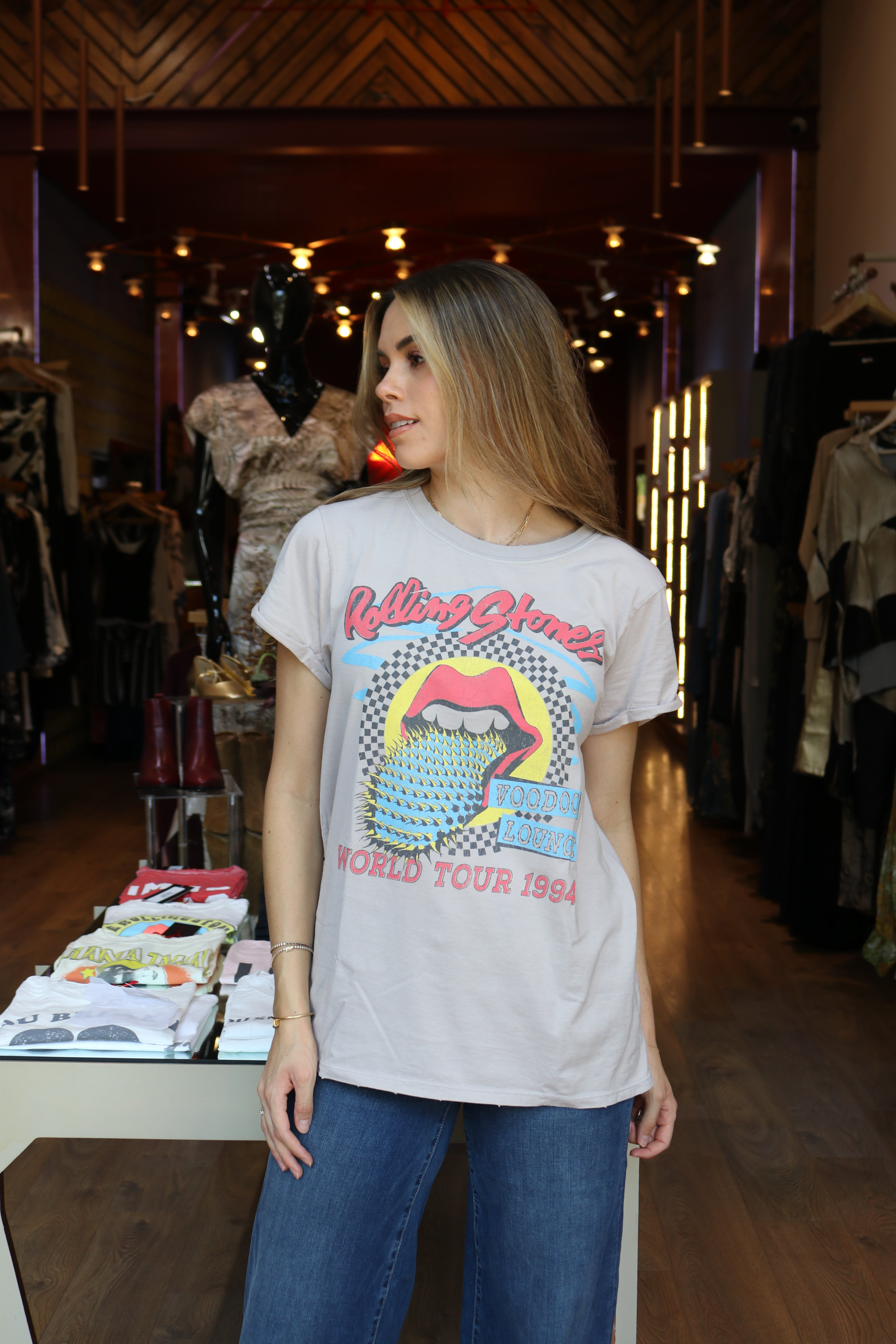 CAMISETA ROLLING STONES WORLD TOUR 1994