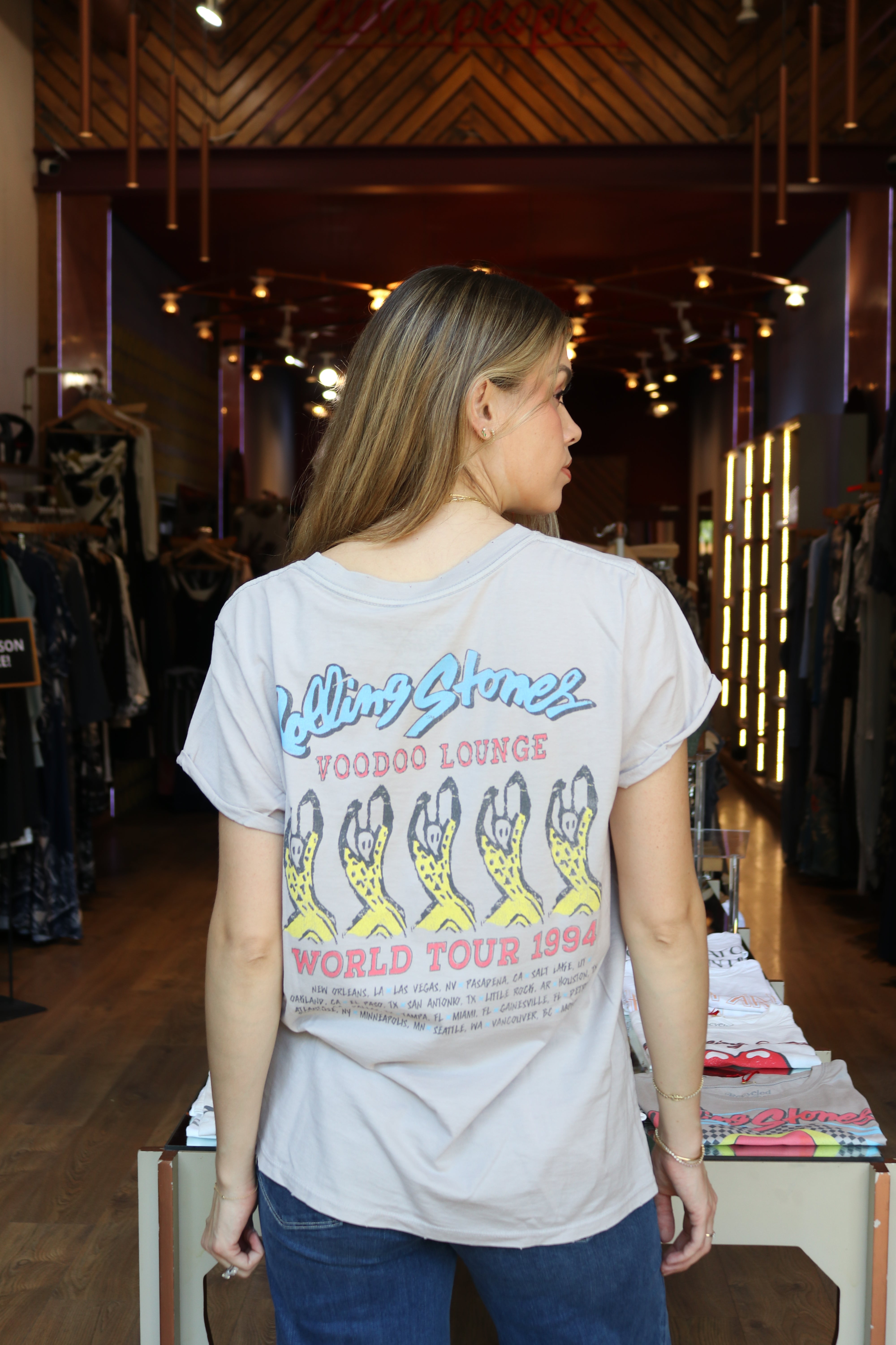 CAMISETA ROLLING STONES WORLD TOUR 1994