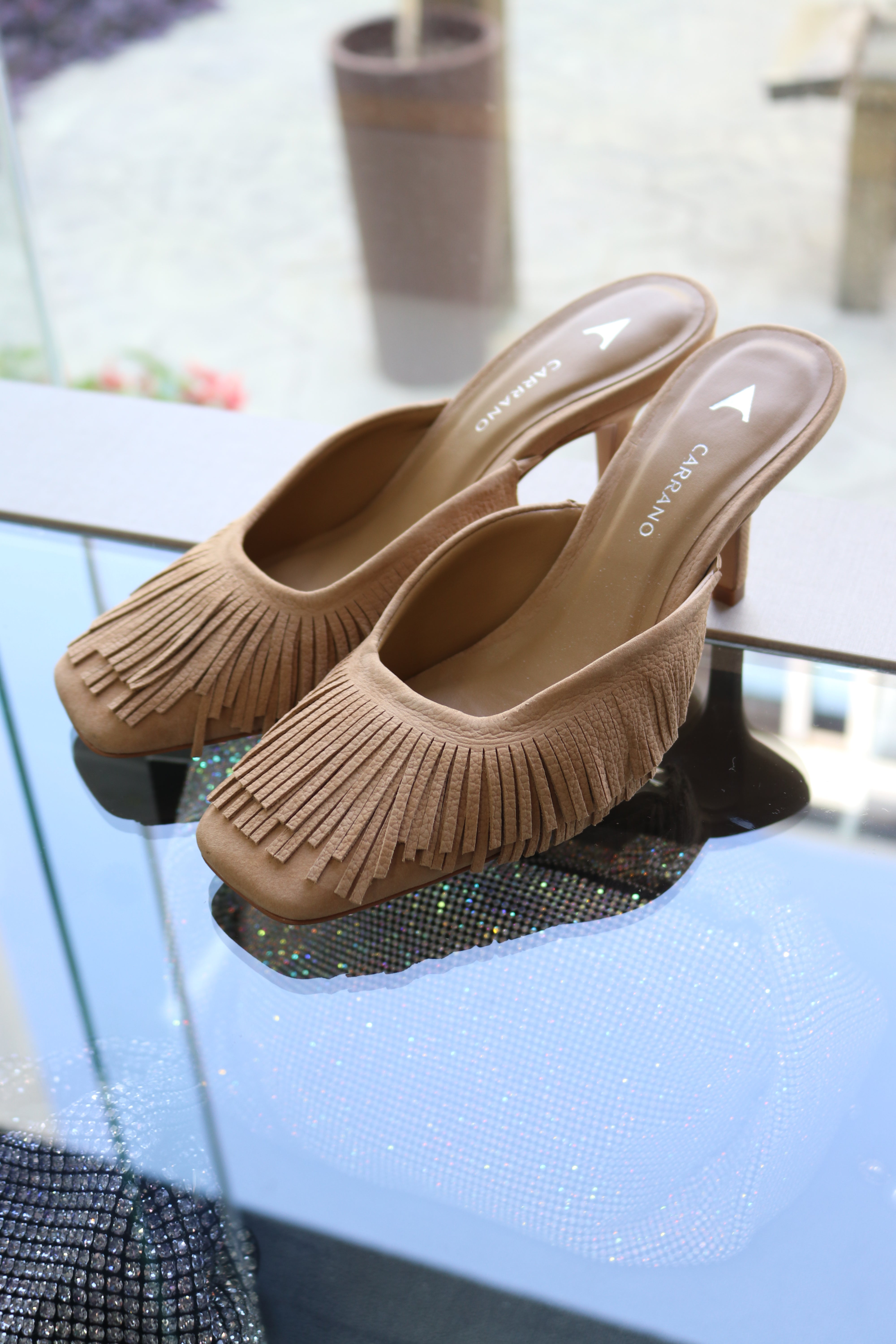 CARRANO MARIANNE MULE  FLECOS NOBUK