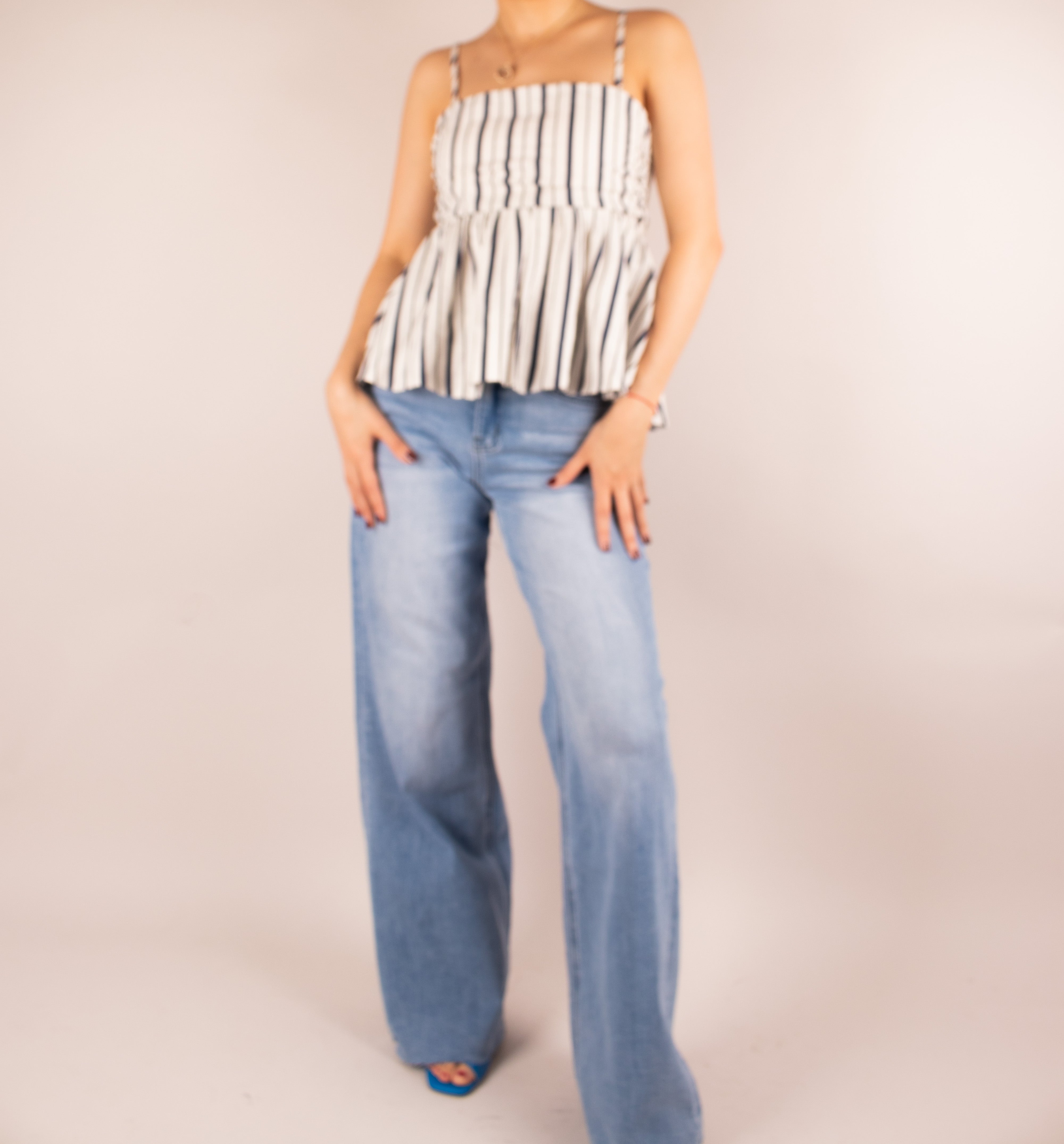 JEANS VERVET SUPER HIGH RISE WIDE LEG