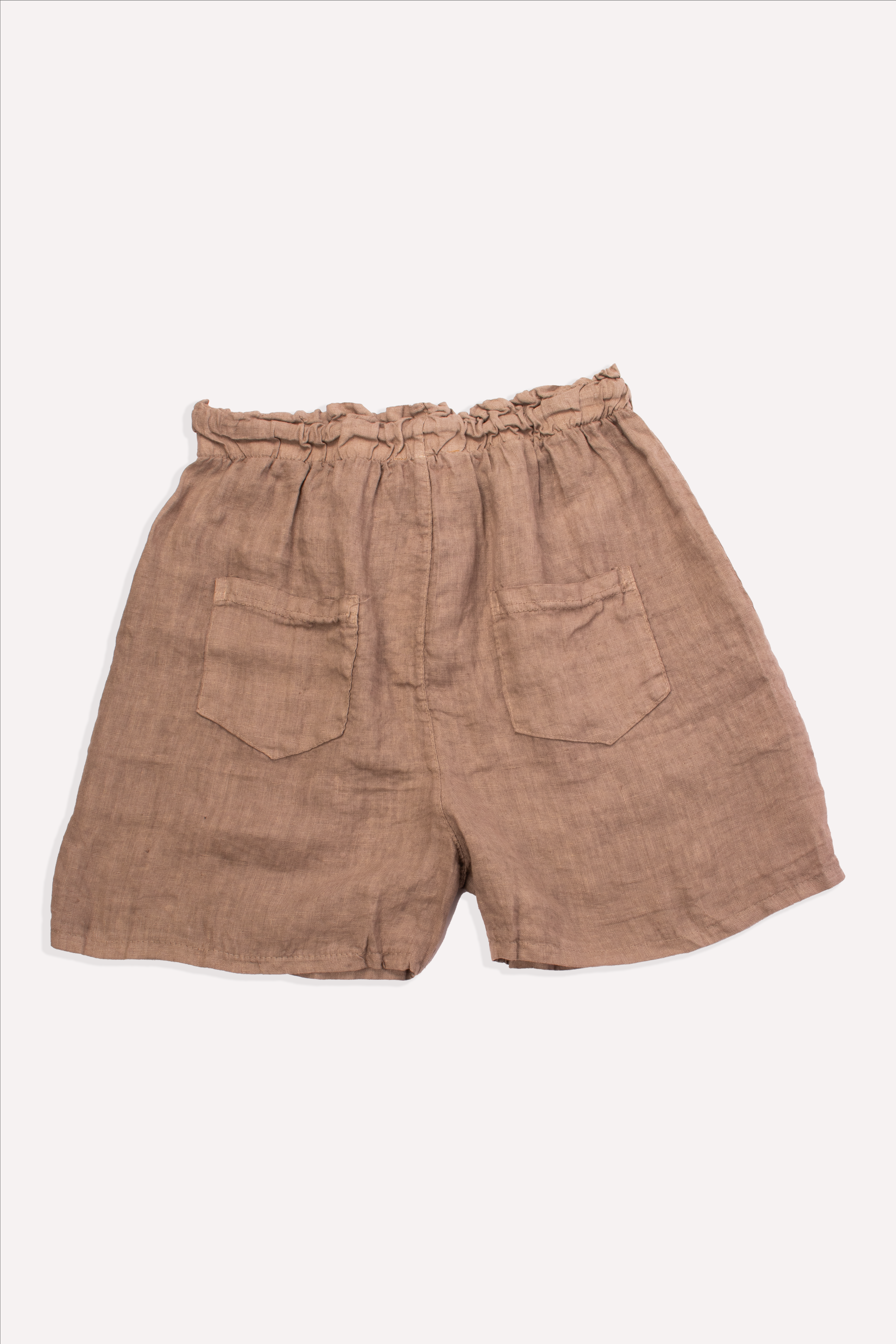 SHORTS DE BOTONES MOCHA