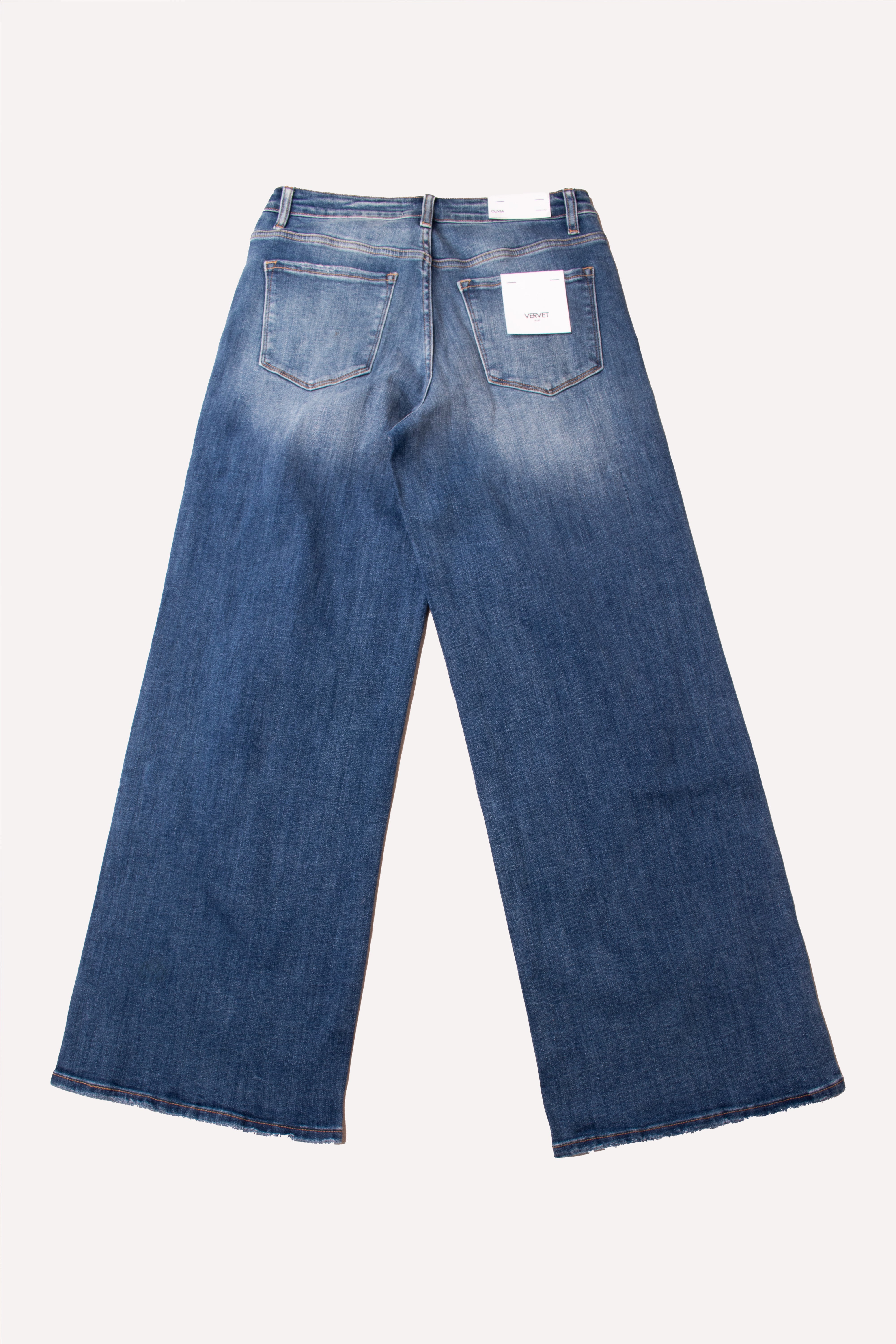 JEANS HIGH RISE TROUSER WIDE LEG