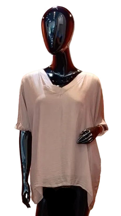 EP LUXURY ITALY BLUSA DE SEDA LISA