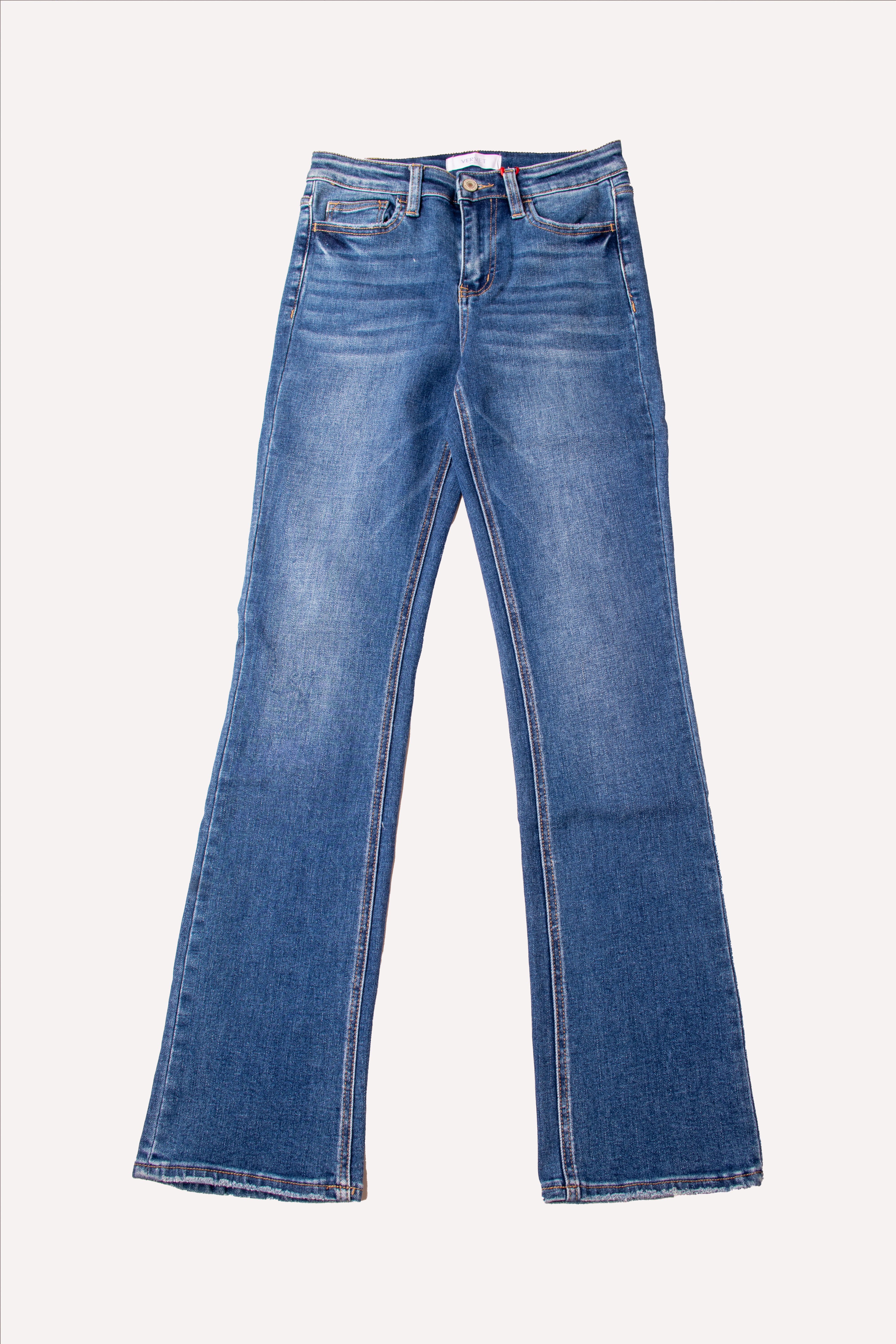 JEANS VERVET HIGH RISE STRETCH SLIM BOOT CUT