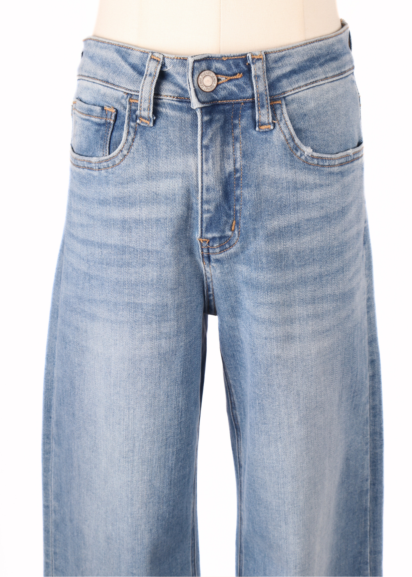 JEANS VERVET HIGH RISE WIDE LEG-A LINE