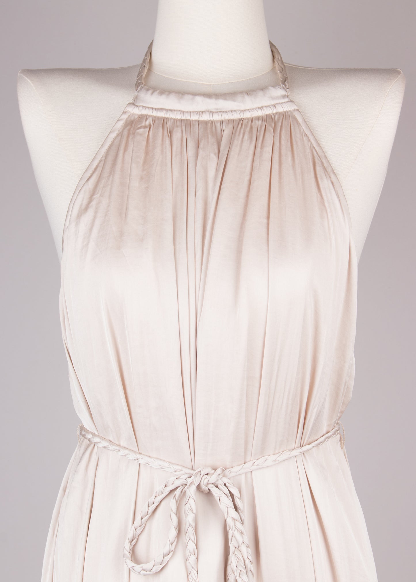 Vestido satin grecia